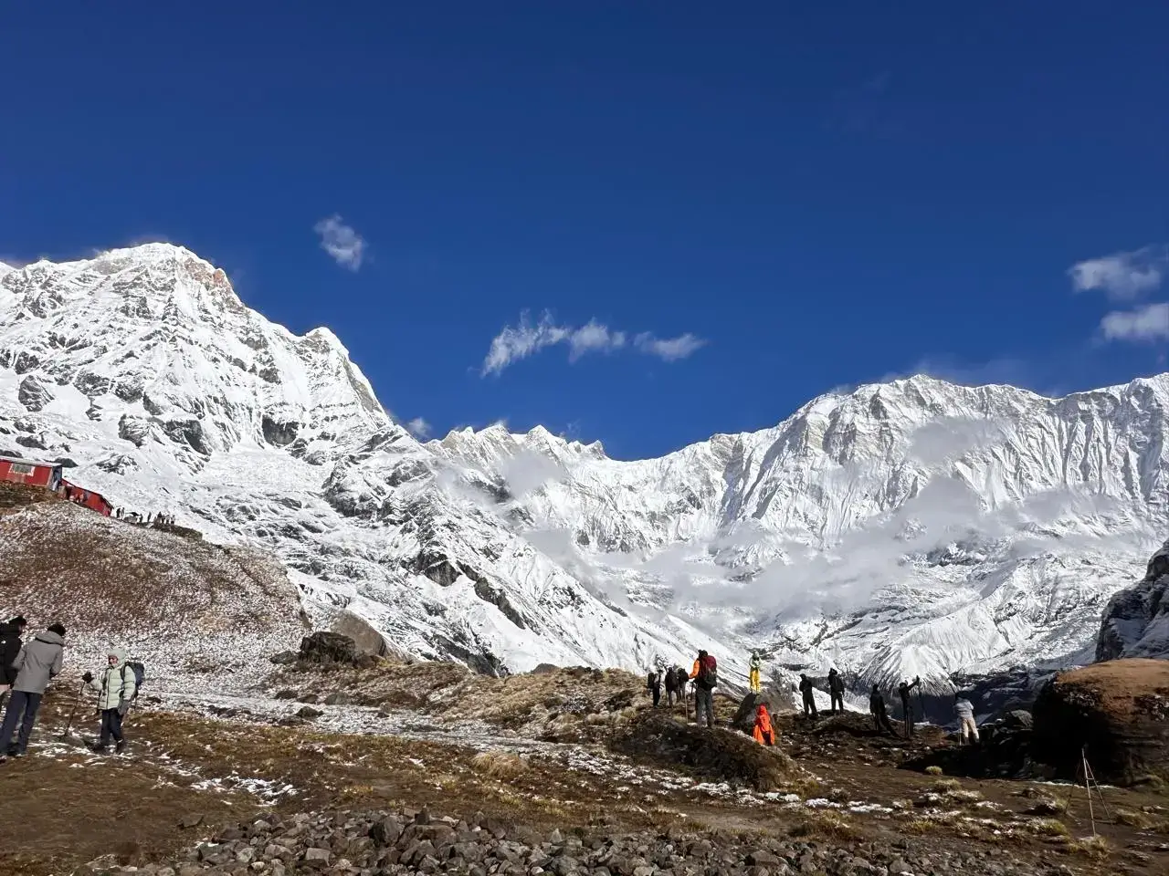 View at Annapurna Base Camp